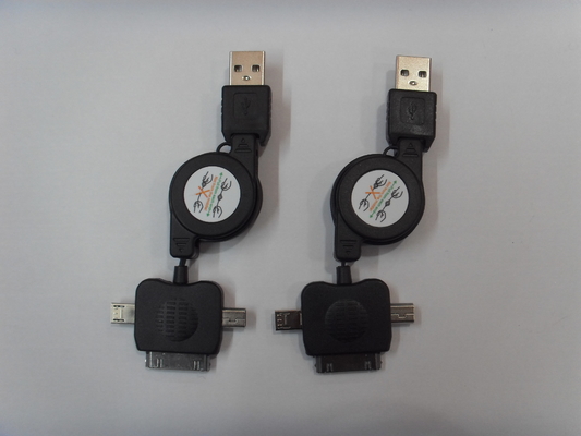 Переходника заряжателя автомобиля USB Bluetooth кабеля данным по OEM миниый профессиональный микро- для ежевики