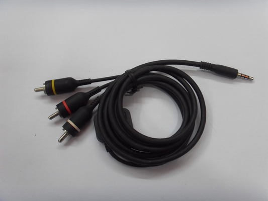 Передачи видео вывода AV USB автомобиль зарядное устройство адаптеры кабель данных 1,5 м для iPod